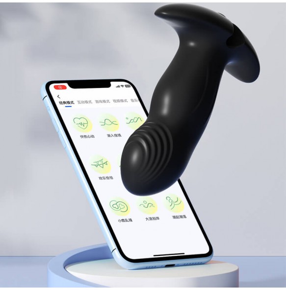 MizzZee - Finger-Like Wearable Anal Plug (Smart APP Model - Chargeable)